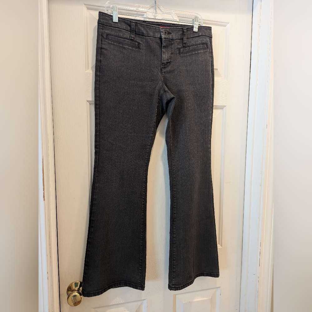 Banana Republic Limited Edition Jeans Black Flare Petite Denim 29/8P *GUC